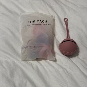 Kids Silicone Pacifier Case - Dusty Rose